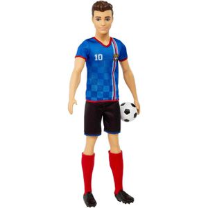 Produktbild für Puppe Barbie Fußballspieler Ken, ab 3 Jahre
