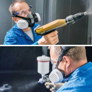 Produktbild für Atemschutzmaske Dräger Halbmaske 3300 Lackierer
