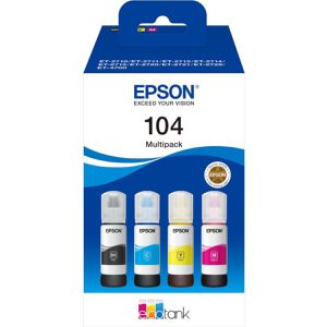 Produktbild für Tinte Epson 104, C13T00P640 Multipack