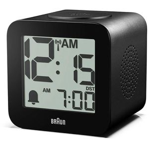 Produktbild für Wecker Braun BC25BP-DCF schwarz, digital