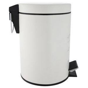 Produktbild für Mülleimer Axentia 126794, Paris, altweiß