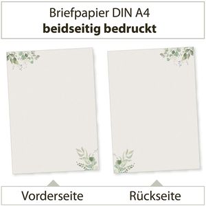 Produktbild für Briefpapier tatmotive Tara Verde, A4