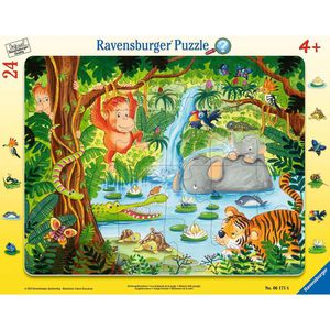 Puzzle Ravensburger 06171, Dschungelbewohner