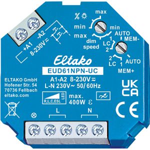 Dimmer Eltako EUD61NPN-UC, Unterputz