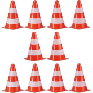 Leitkegel Relaxdays Höhe 22cm