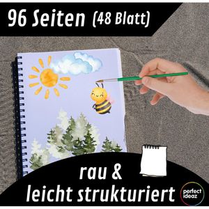 Produktbild für Skizzenbuch perfect-ideaz A4 hoch