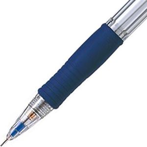 Produktbild für Druckbleistift Pilot Super Grip, blau-transparent, Kunststoff