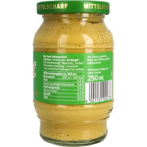Produktbild für Senf Löwensenf mittelscharf, fein, BIO