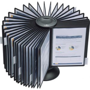 Produktbild für Sichttafelsystem Durable Sherpa Carousel 40