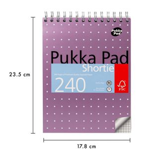 Produktbild für Notizblock Pukka-Pad Metallic, pink metallic, ca. A5+