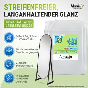 Produktbild für Glasreiniger AlmaWin Glas&amp;Fenster, gebrauchsfertig