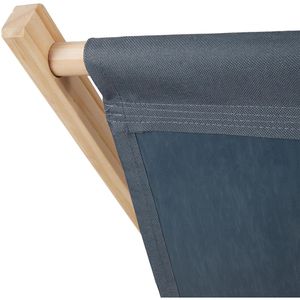 Produktbild für Campingstuhl Relaxdays anthrazit, bis 120 kg