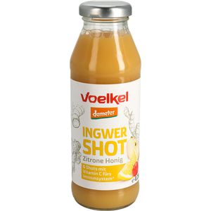 Produktbild für Vitamin-Shot Voelkel Ingwer Zitrone &amp; Honig demeter, BIO