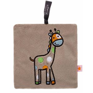 Wärmekissen Fashy Giraffe, 15 x 15 cm, mit Rapssamen