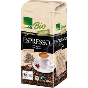 Kaffee Edeka Espresso, BIO