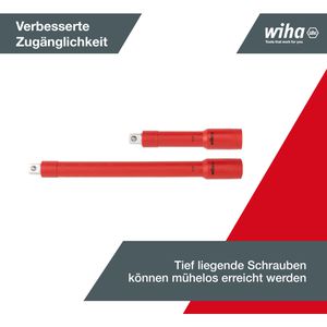Produktbild für Steckschlüssel Wiha 43024, 7208NK2001, 20-teilig