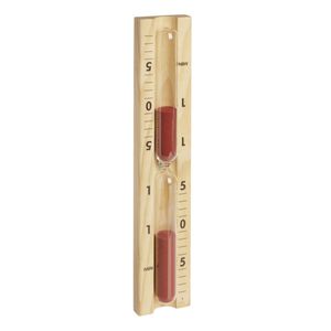 Sauna-Sanduhr TFA 40.1058 Kiefernholz hell
