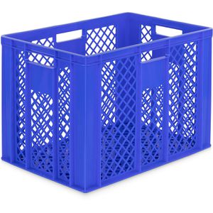 Produktbild für Eurobox Alpha-Paletten blau, 80 Liter, lebensmittelecht