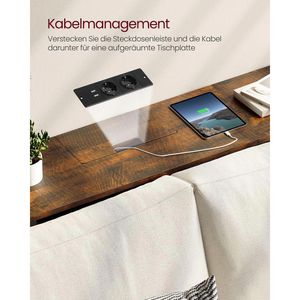 Produktbild für Konsolentisch Vasagle LNT111K01, vintage braun