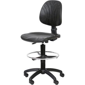 Produktbild für Arbeitsstuhl Topsit Industry, IND106, schwarz