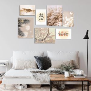 Produktbild für Wandbild visario Pampasgras