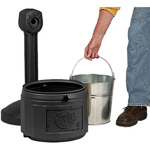 Produktbild für Aschenbecher Justrite Smoker's Ceasefire, deco black, Outdoor