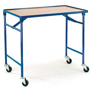 Produktbild für Tischwagen Rollcart 06-7016, klappbar