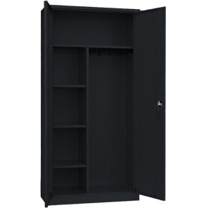 Produktbild für Mehrzweckschrank ClassiX X-545529, abschließbar, schwarz