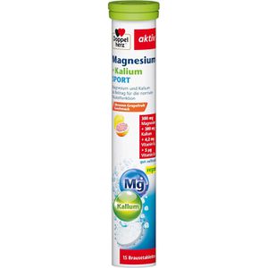 Magnesium Doppelherz aktiv, 15 Brausetabletten