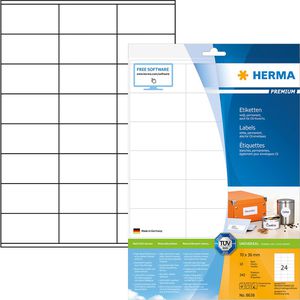 Universaletiketten Herma 8638 Premium, weiß