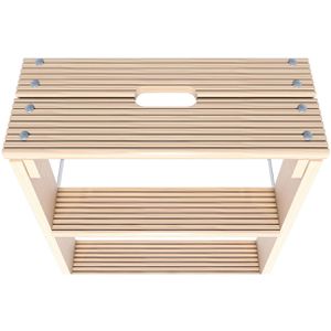 Produktbild für Klapptritt Layher 1055, aus Holz