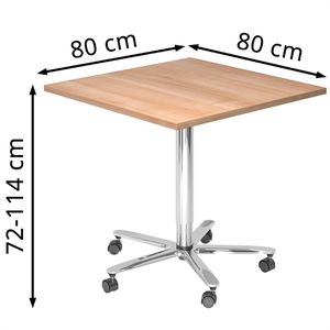 Produktbild für Stehtisch Hammerbacher ST88, nussbaum
