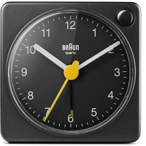 Produktbild für Wecker Braun BC02XB schwarz, analog