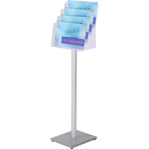 Produktbild für Prospekthalter Showdown-Displays MB4C330, silber