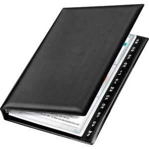 Produktbild für Visitenkartenmappe Veloflex 4155590, schwarz, A5