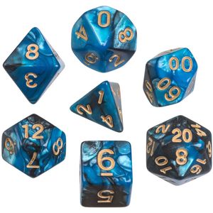 Würfel Philos 7792, Oblivion, blau, Set