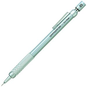 Produktbild für Druckbleistift Pentel GraphGear 500, silber, Kunststoff