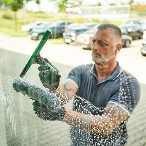 Produktbild für Fensterreinigungsset Unger ErgoTec 2in1, für Glas