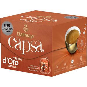 Produktbild für Kaffeekapseln Dallmayr Capsa Crema d' Oro intensa