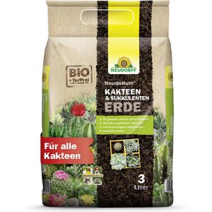 Blumenerde Neudorff NeudoHum Kakteenerde, Bio