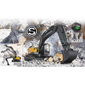 Produktbild für Baustellenfahrzeug JAMARA Volvo EC160E Bagger, Destruction-Set
