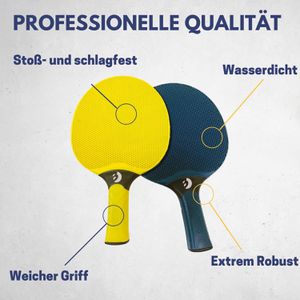 Produktbild für Tischtennisschläger Best-Sporting Outdoor, 5-teiliges Set