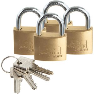 Produktbild für Vorhängeschloss Burg-Wächter Quadro 22240SB, 40mm