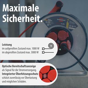 Produktbild für Kabeltrommel Brennenstuhl Professional SC3210, 33m