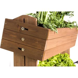 Produktbild für Hochbeet hecht-international Cube 2, aus Holz