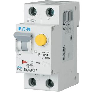 FI-LS-Schalter Eaton PXK-C16, 230 V / 400 V, 10 kA, 1-polig+N