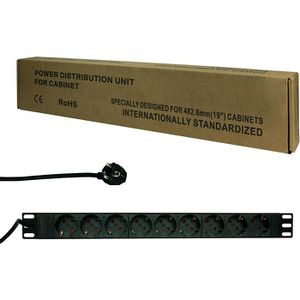 Produktbild für Steckdosenleiste LogiLink PDU9C03 PDU mit 2m Kabel