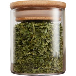 Produktbild für Gewürzgläser Clidor aus Glas, mit Bambusdeckel