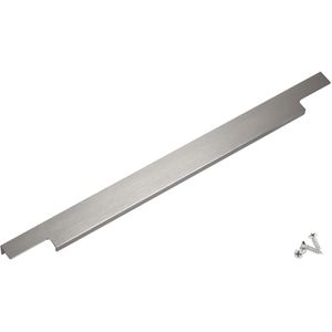 Möbelgriffe SO-TECH BLANKETT Slim, silber, aus Aluminium