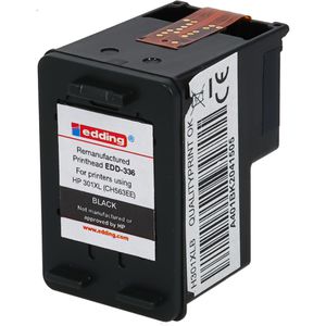 Produktbild für Tinte Edding EDD-336 für HP 301XL, CH563EE